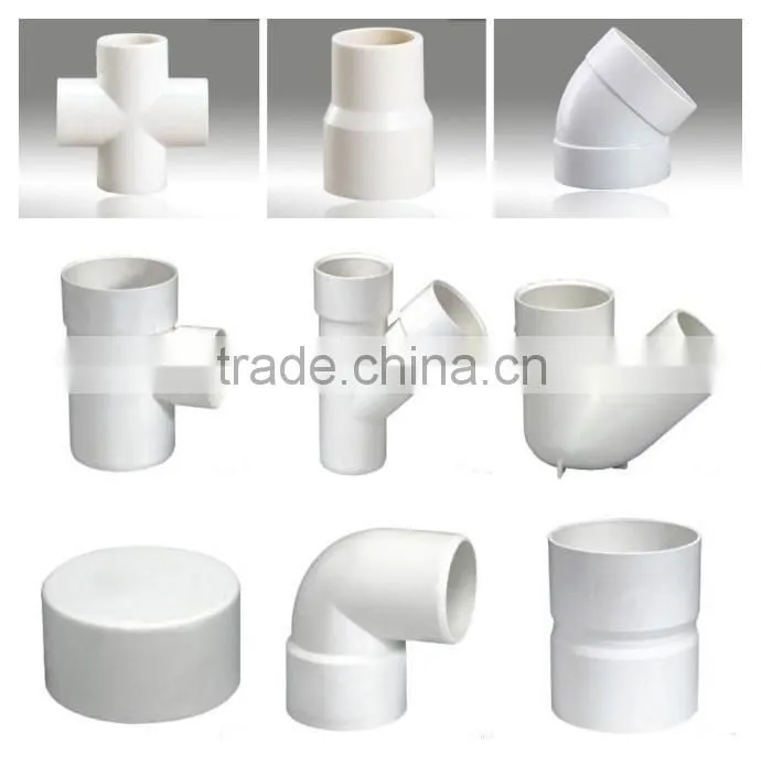 Water Proof 90 degree elbow pvc pipe fitting price