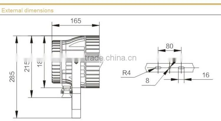 DGS60/127L(A) Explosion proof flameproof LED roadway lights
