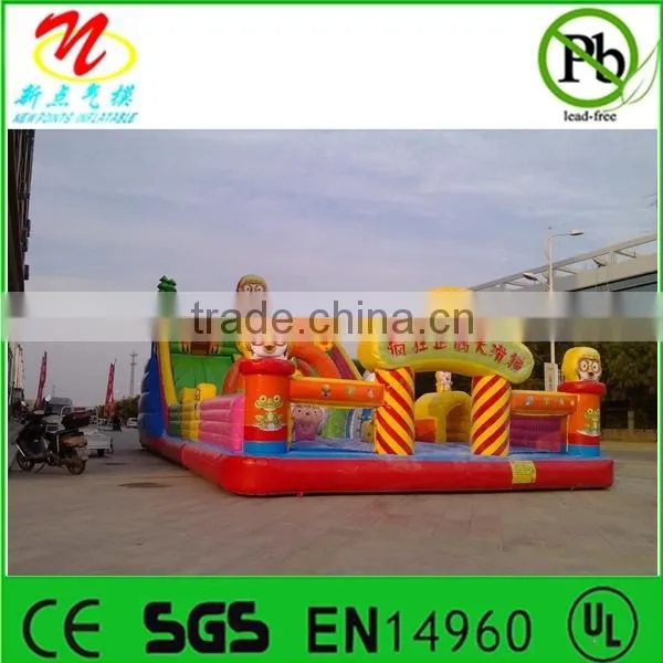Outdoor inflatable fun city kids inflatable amusement park
