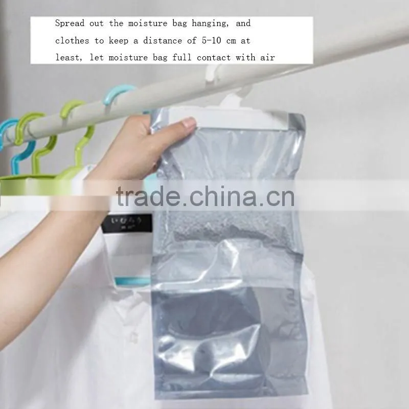 Moisture Absorber Hanging Scented Desiccant Wardrobe Dehumidifier Bag
