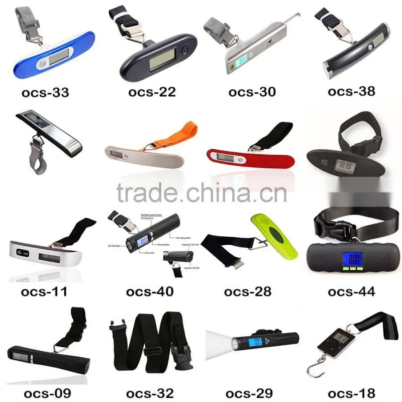 Multi-function usb travel charger with led flashlight and weighing scale