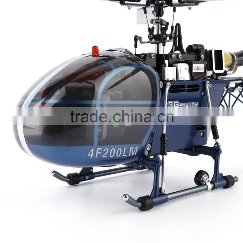 Walkera 4F200LM 2.4G 6CH RC Flybarless Helicopter with Devo 7 Transmitter