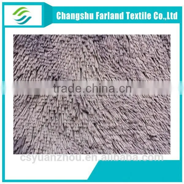 wholesale faux fur plain fabric fulffy