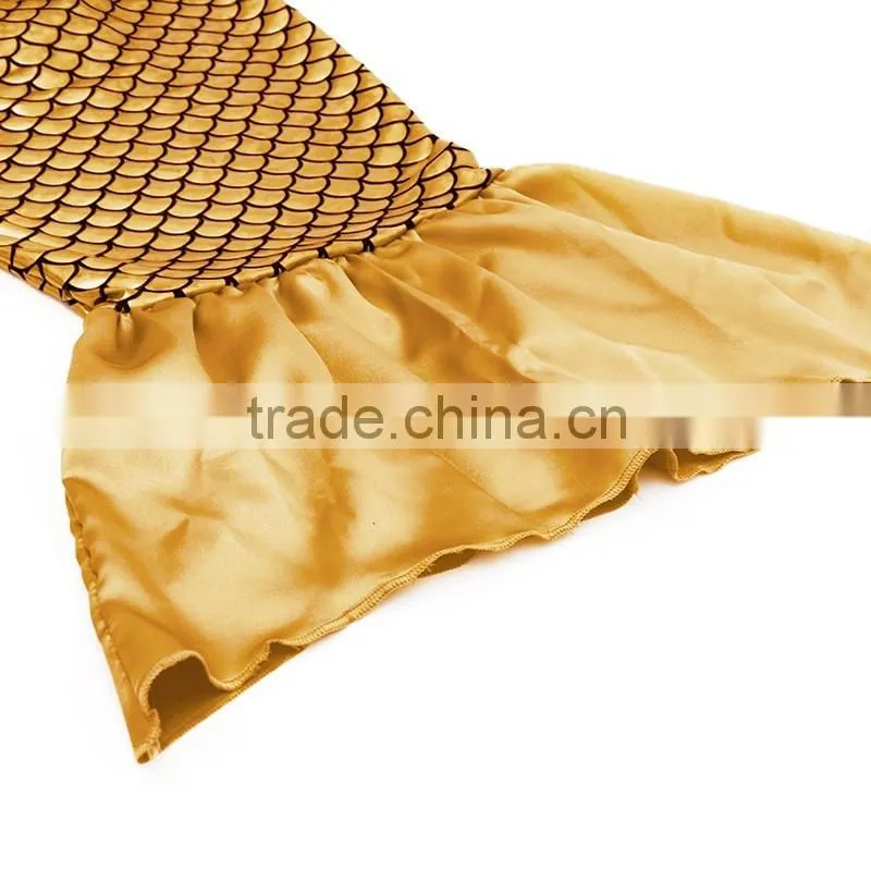 hot sale new arrival kids girls 2 pcs mermaid tail for swim