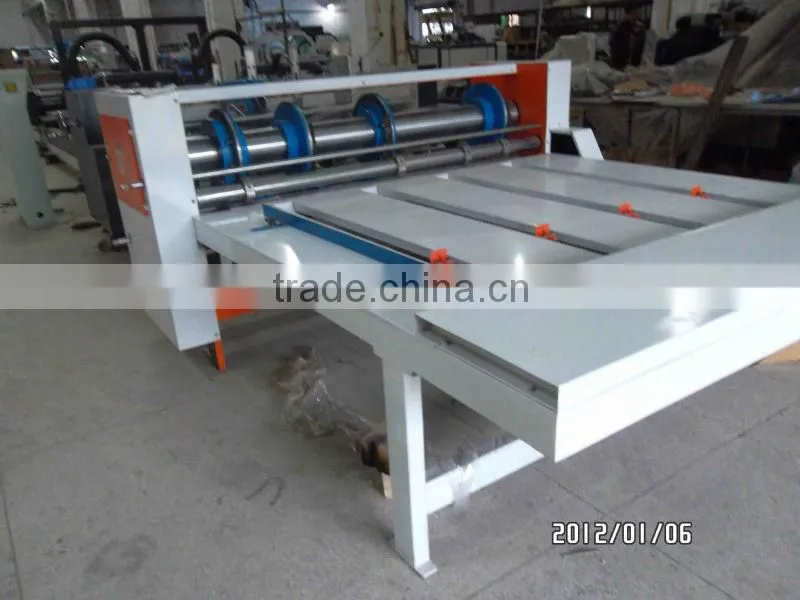semi-auto slotter machine/corrugated carton package machine