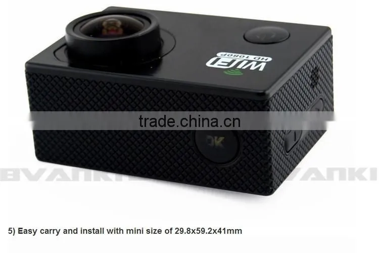 2016 best selling products 2.0'' Inch Full HD 1080P Waterproof Sport Camera SJ6000 WIFI HD Mini Sport DV 1080p Manual