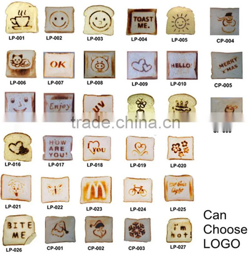 2014 New Design.2 Slice Logo Toaster CT-819G.Different Models Selection