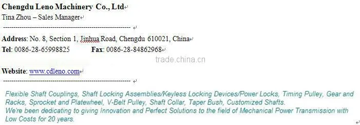 Keyless Adapter Sleeve Locking Devices