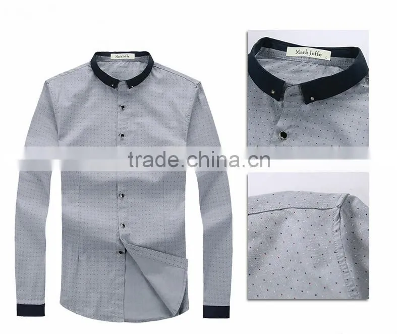 Newest spot printed shirt spanish man