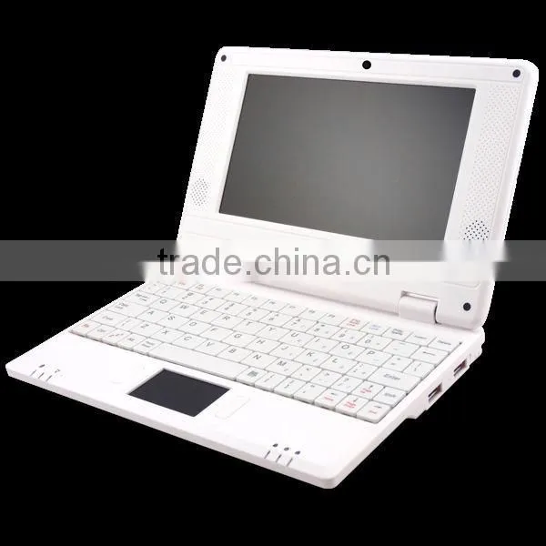hot selling 7" WM8850 WIN CE 7.0 wifi netbook compuer students laptop computer support 3G