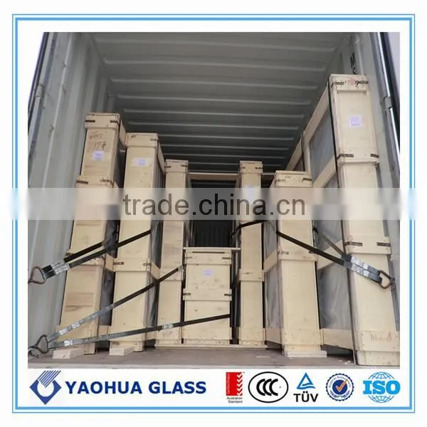 3mm+0.38PVB+3mm tempered laminated glass