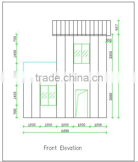 lastest design high quality luxury prefabricated houses/ cheap and easy assemble hoete/fast install small homes plan