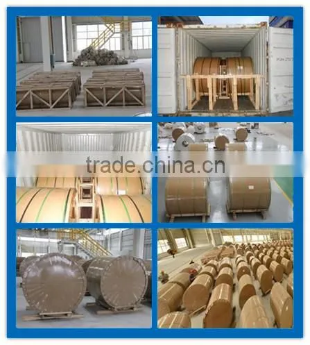 Superior factory price color coated ACP aluminum coil roll