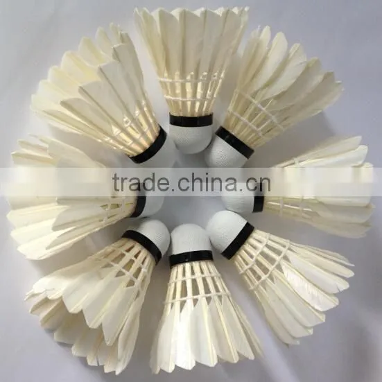 Duck Feather Cork Head Shuttlecock Badminton