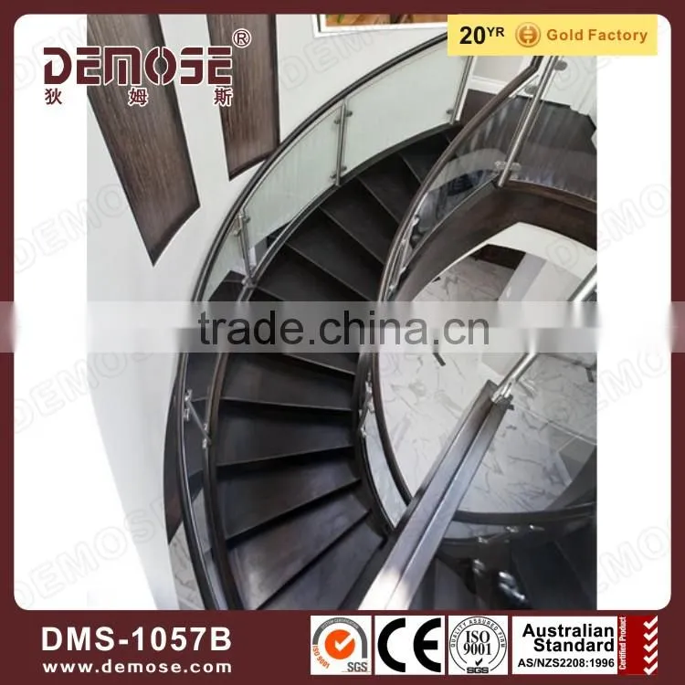 Invisible Keel Frameless Floating Staircase DMS-G1039