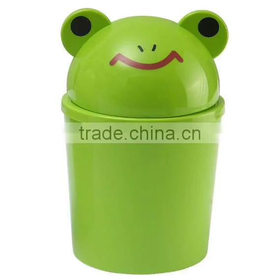 hot sale high quatity transparent plastic trash can