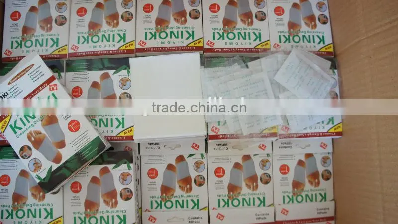 KIYOME KINPKI detox foot pads Ginger salt constipation treatment detox foot patch