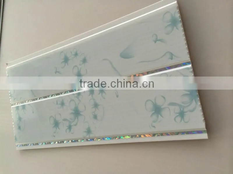200*6mm hot sale waterproof bathroom pvc ceiling panels