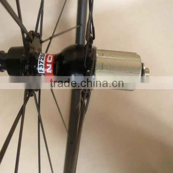 38mm carbon clincher wheels for road bike 60mm depth 25mm width fat rim compatible with shim 8/9/10/11S