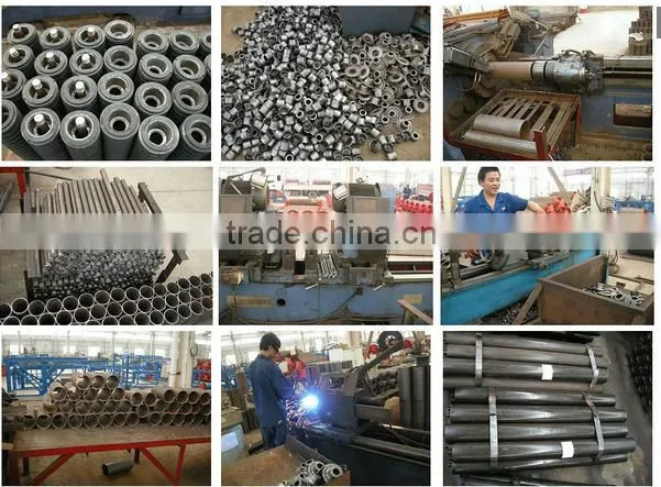 Belt conveyor roller working at least 30,000 hours and pass CE, ISO for Mongolia market