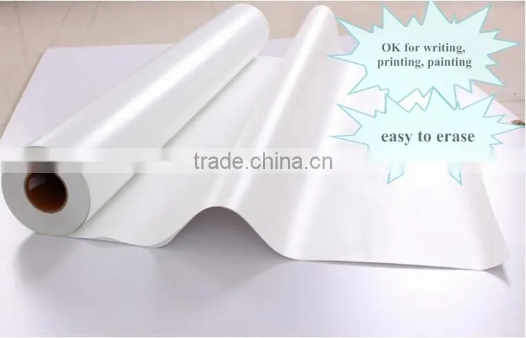 manufactruer wholesale high quality painting film /easy to erase writing film /printing film