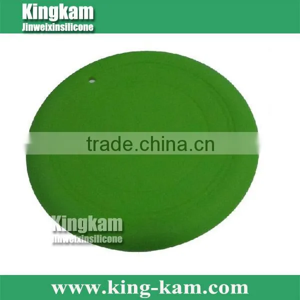 customized silicone frisbee with logo