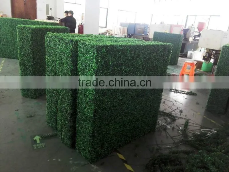 Artificial plastic boxwood hedge artificial boxwood wall artificial green wall