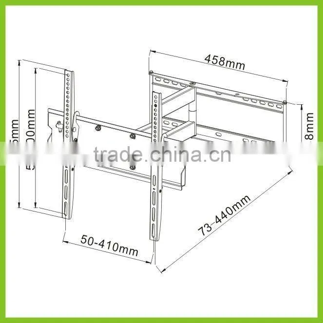 PLB146M VESA 400x400 LED TV Mount Bracket