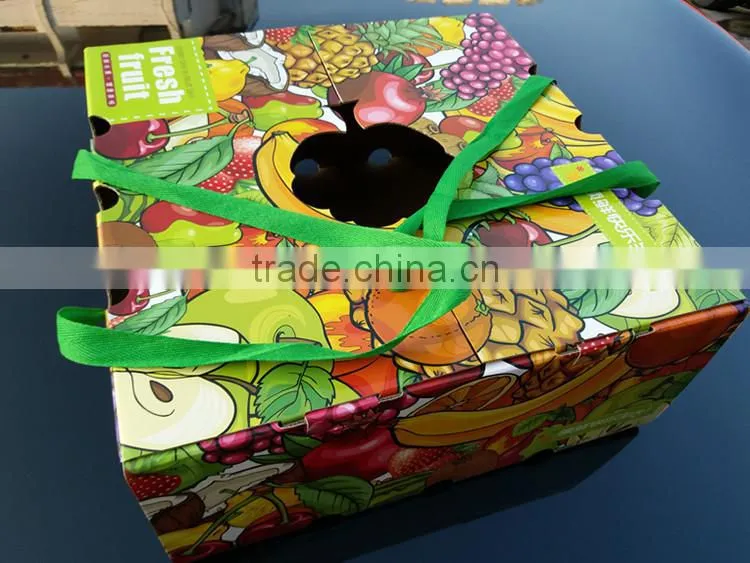Paperboard Paper Type and eco-friendly,Recyclable,recycled,Recycled Materials Feature cherry fruit packaging box