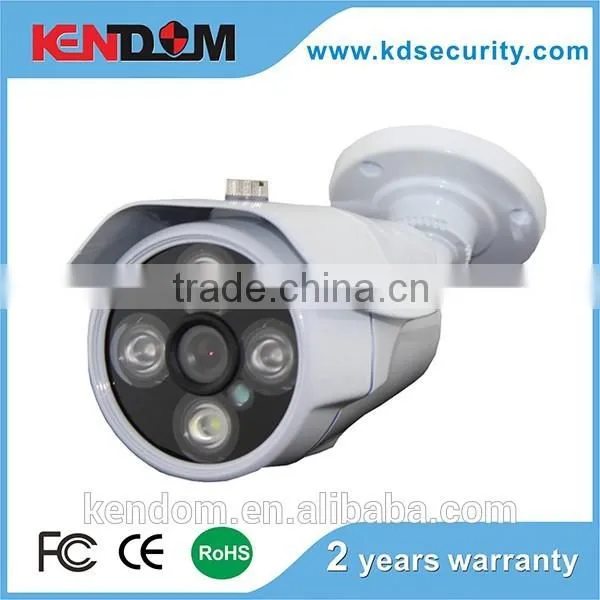 Kendom Dubai Alarm camera weatherproof fixed lens cctv camera with dvr CE FCC RoHS AHD camera