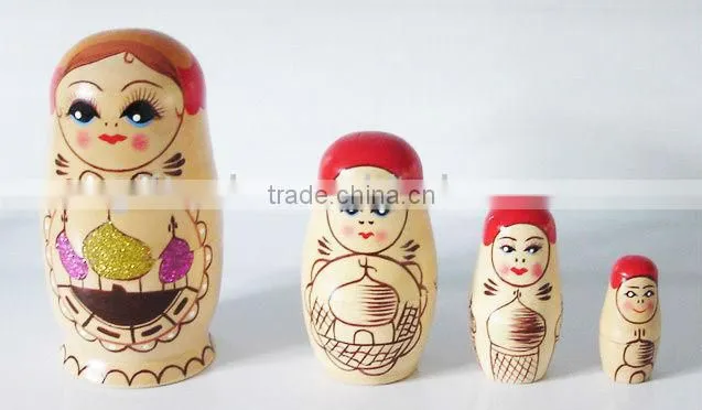 wooden russian matryoshka doll