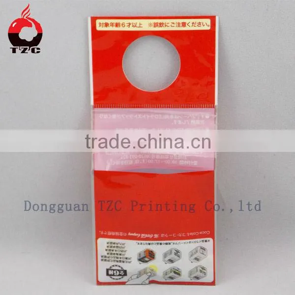 resealable opp header packaging bag