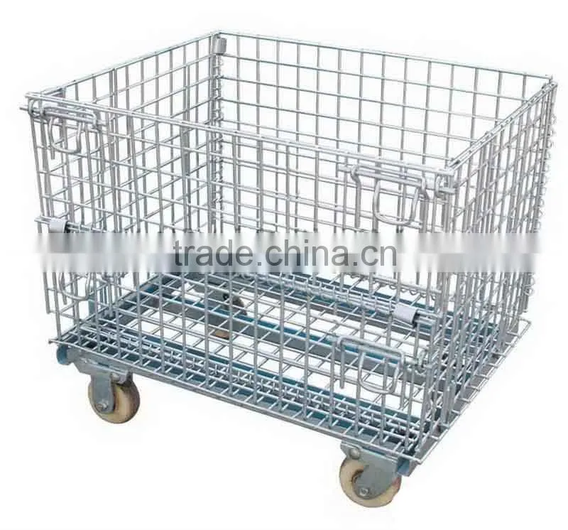 Hot Sales Metal Wire mesh cage, mesh container