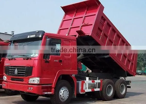 heavy duty Sinotruk 6X4 Hydraulic Cylinder rear Dump Truck /Tipper Trucks For Sale