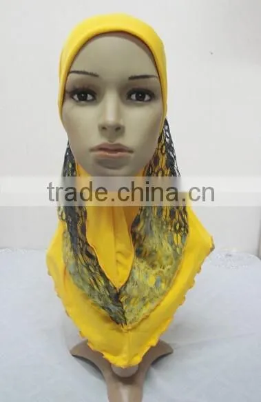 H308 beautiful small girl hijab,new style scarf hijab
