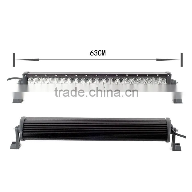 21.5inch 120W Amber/White Led Work Light Bar SPOT FLOOD Offroad 4WD UTE ATV SUV