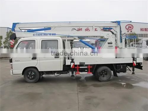 16M Aerial Platform FOTON truck loading platform