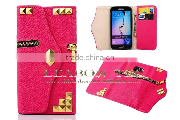 General Mobile Discovery Leather Case for Samsung Galaxy S6 Mobile Phones Cell Phone Case for Mobile Phone Accessory