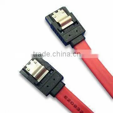 high quality sata cable with clips,sata backplane
