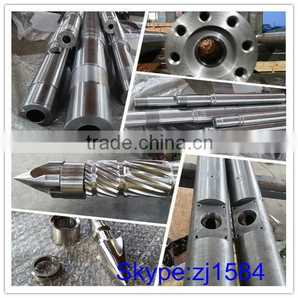 auto parts injection screw barrel/automotive part/plastic injection moulding machine parts