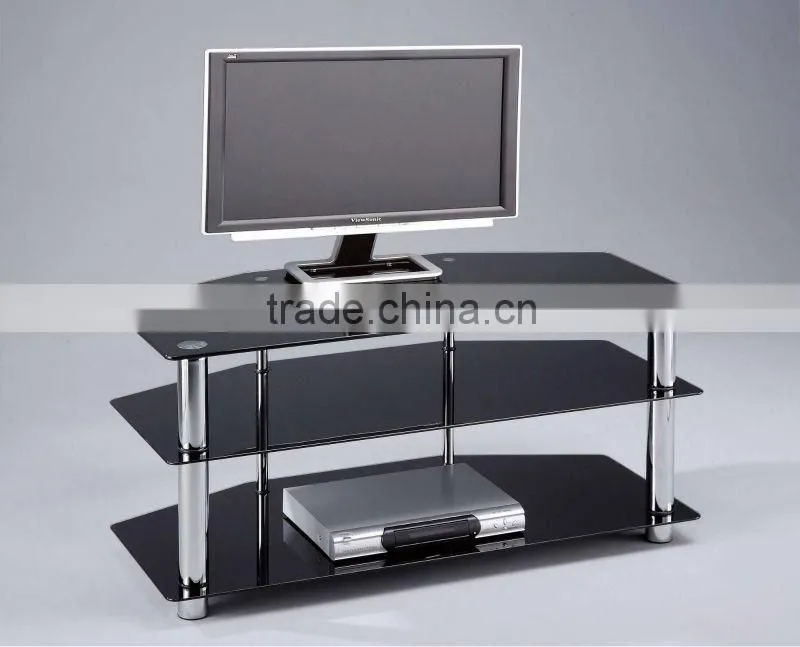 Oval TV stand