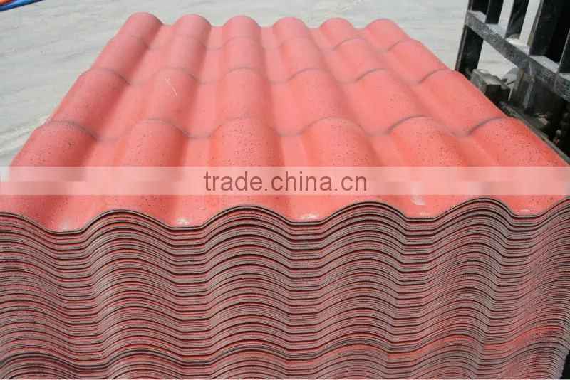 Color lasting roofing sheet roman tile