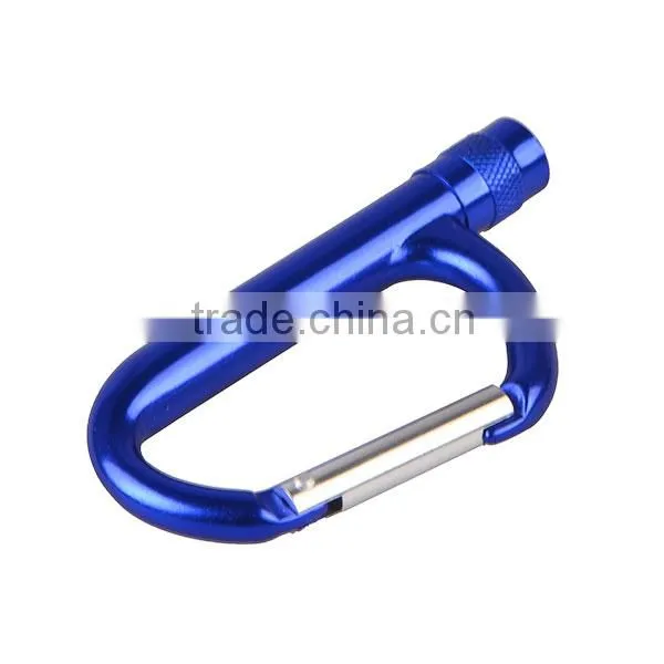 Promotional Big Aluminum Carabiner with LED light