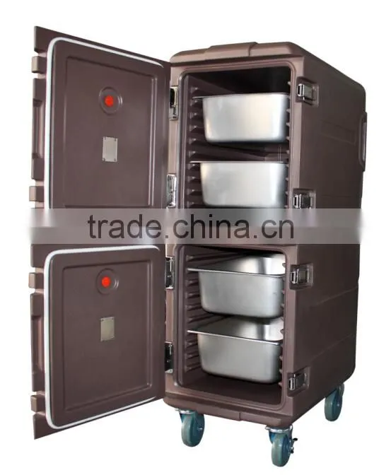 165L Coffee Food warmer equipment, insulated plastic Food warmer for catering
