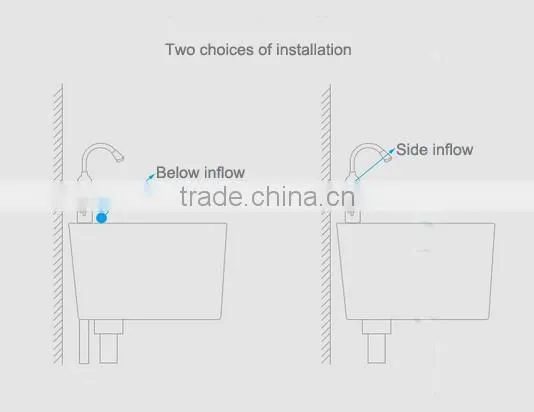 3 senconds heating electric instant hot water tap with temperature display