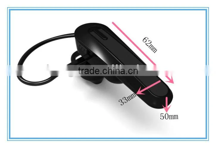 wireless bluetooth single ear headset for all brand