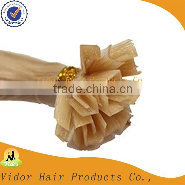 22'' 613# V Tip Hair,1g/strand,Free Shipping Aaa Grade Virgin Indian Straight Remy Hair Extentions