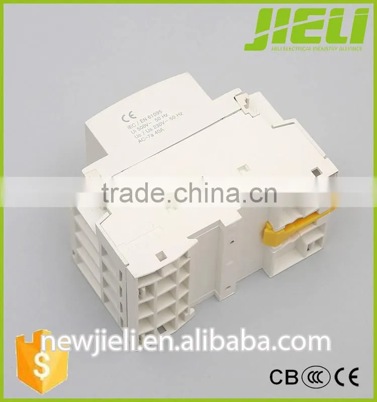 high quality 4NO 40A Din Rail Contactor