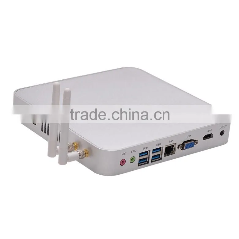 Hot New Products For 2016 Support 204 Pins DDR3 8G RAM Fanless Compact Mini Computer