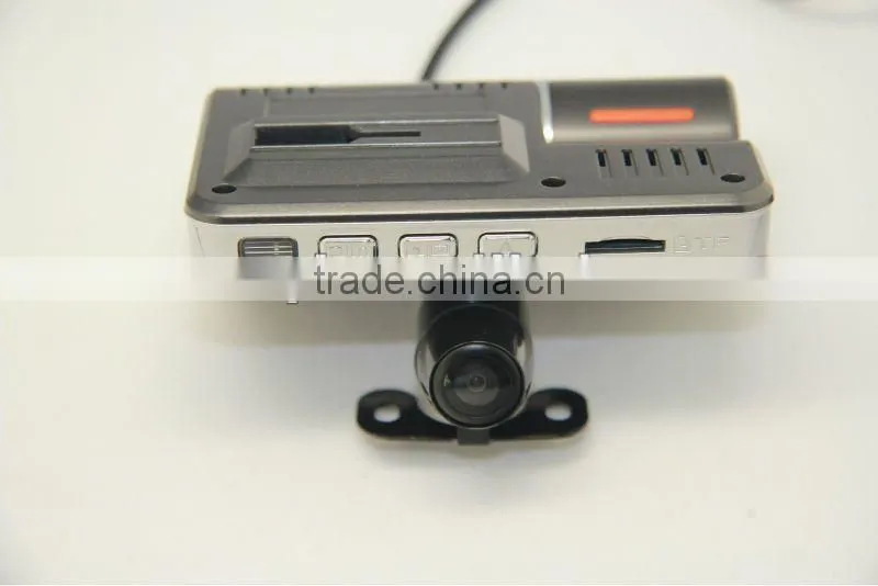 Super wide angle HD 720P Portable Black Box for Car Dual lens car black box 2 CH SV-MD08 support 2.0" TFT screen